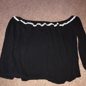 Off the shoulder shirt